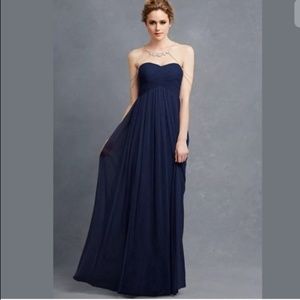 'Felicity' Strapless Empire Gown